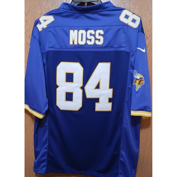 Randy Moss (Mitch/Ness)-(Vikings)-(1998)-(Jersey)-(Purple)-(New Cond.)-(XL)-$95 - Picture 5 of 15